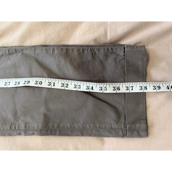 Pence Mens 46 (S) Gray Straight Leg With love 16th edit. Pool Pants Chino Italy - Picture 7 of 10